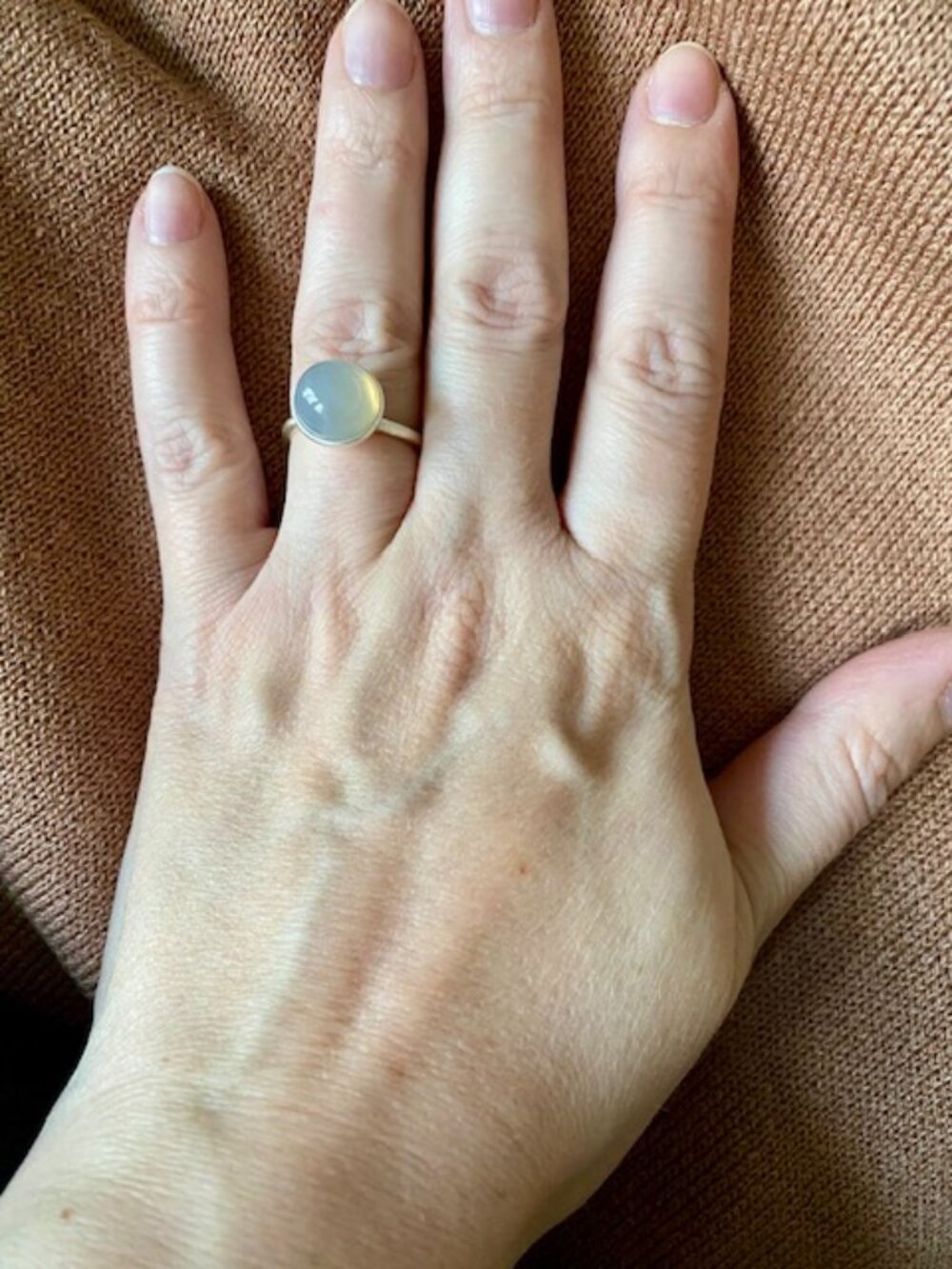 Pilgrim cabochon adjustable ring - New without tags